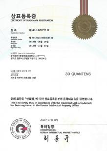 Certificate of trademark registration